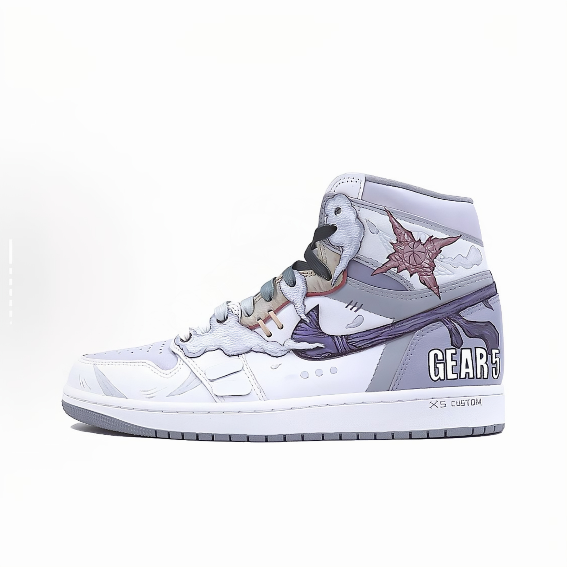 Nike GS Air Jordan 1 High OG “Stealth” Five level Nica Luffy<br>ナイキ GS エアジョーダン1 ハイ OG “ステルス” 5段ニッカルフィ